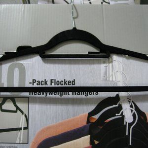 40 Non-slip Flocked Velvet hangers
